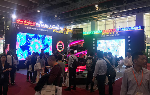 2018广州ISLE首日，美亚迪创意LED屏成最大亮点-美亚迪