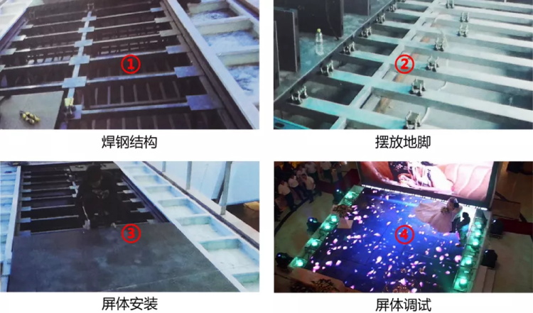美亚迪LED智能互动地砖屏安装与维护