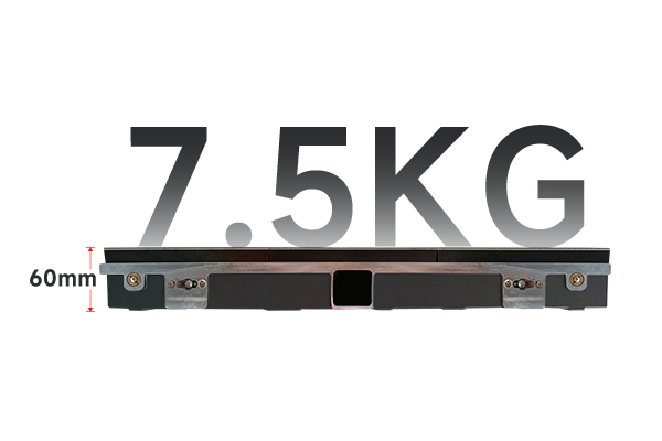 LED小间距XG系列箱体超轻薄，重量7.5kg，厚度60mm