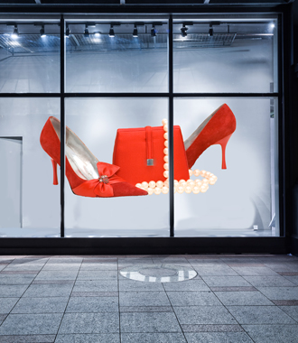 LED晶膜屏SA系列应用场景-大型商场