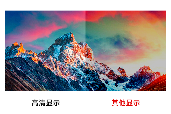 节能屏GE系列高分辨率，超清视觉享受