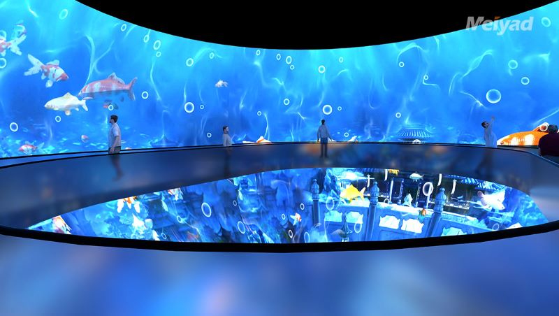 虚实共生时代：沉浸式LED显示屏8大形态创新图谱与商业场景适配全解