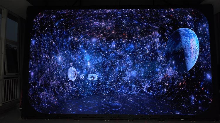 沉浸式LED大屏席卷全国高校，美亚迪&ldquo;深职大&rdquo;CAVE-R沉浸式项目落地